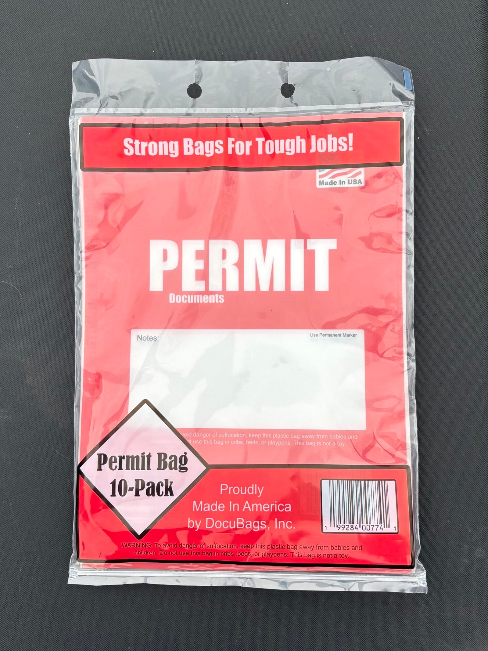 Permit Bags - Pack of 10